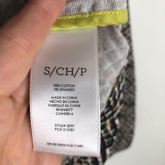 Cabi 5099 Cliffside Geometric Print Moto Jacket Women's Size Small Multi-color - Picture 7 of 7